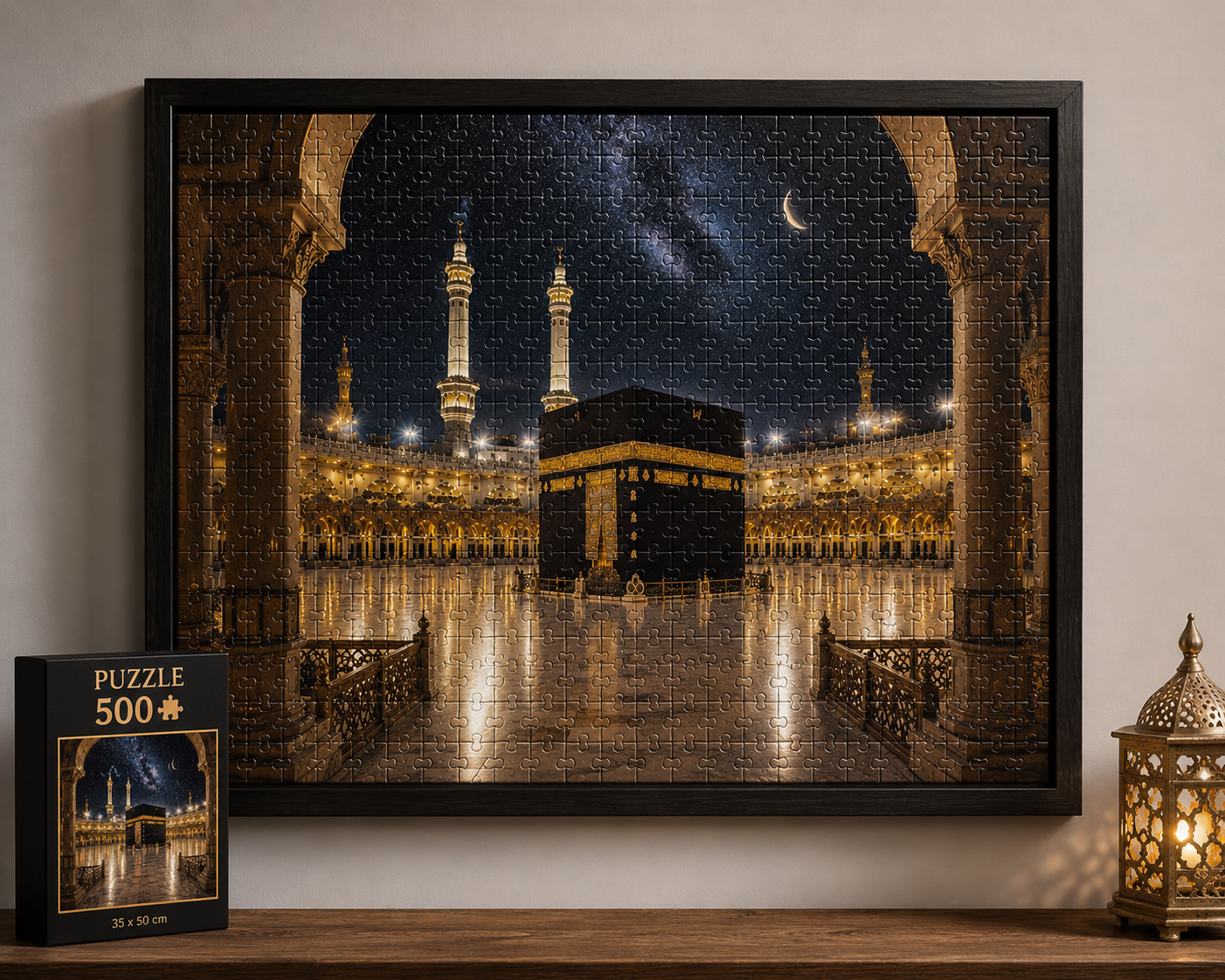 Kâbe Gecesi – 500 Parça Premium Puzzle