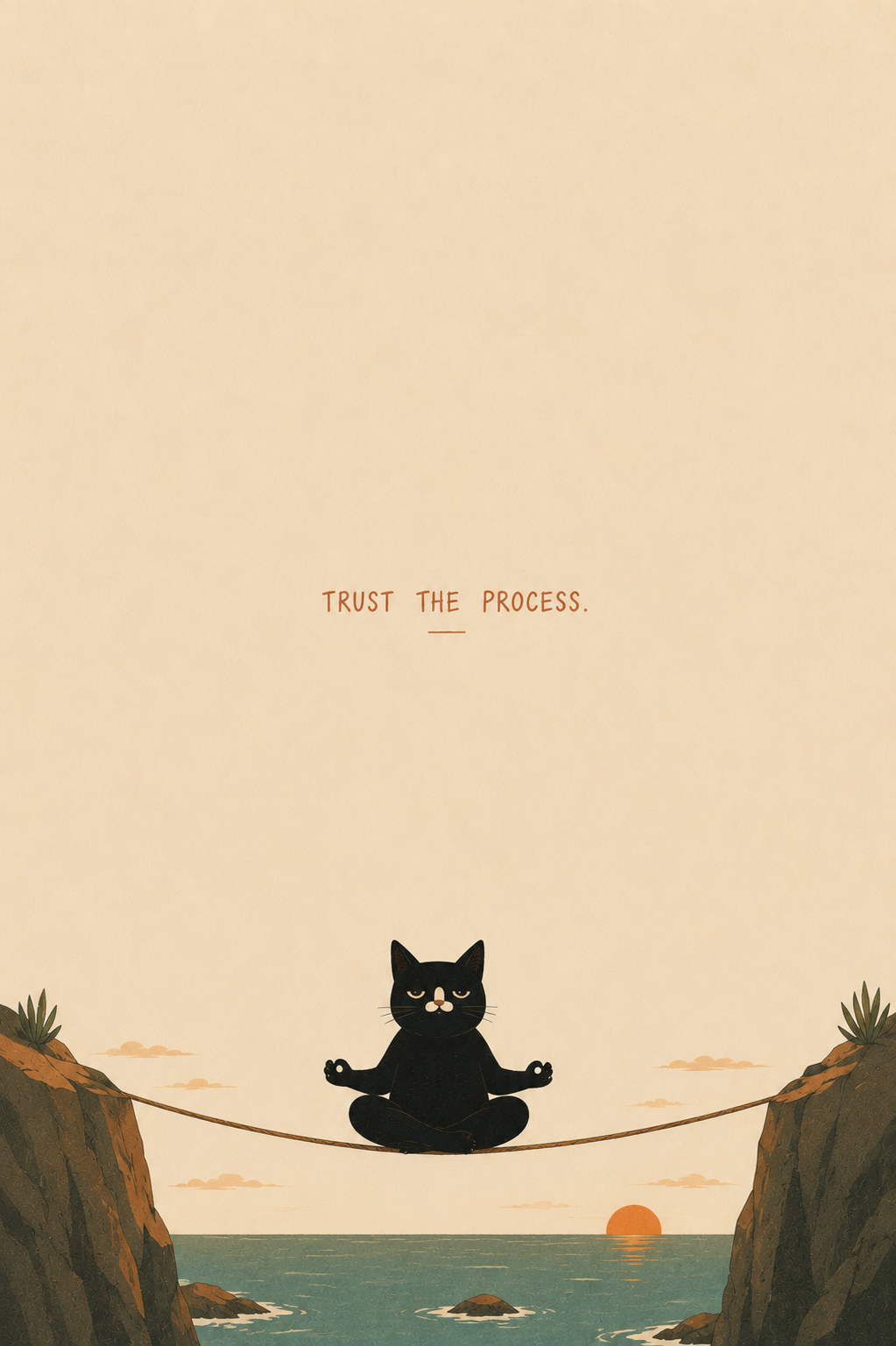 Trust the Process. 🐈‍⬛