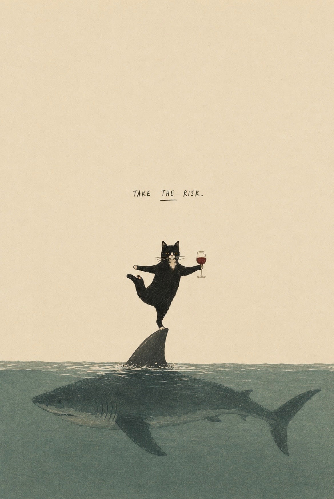Take the Risk. 🦈