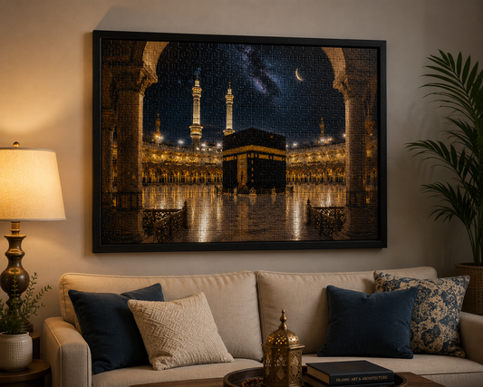 Kâbe Gecesi – 500 Parça Premium Puzzle
