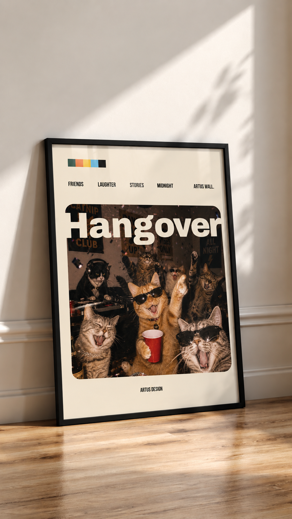 Hangover Cats Poster